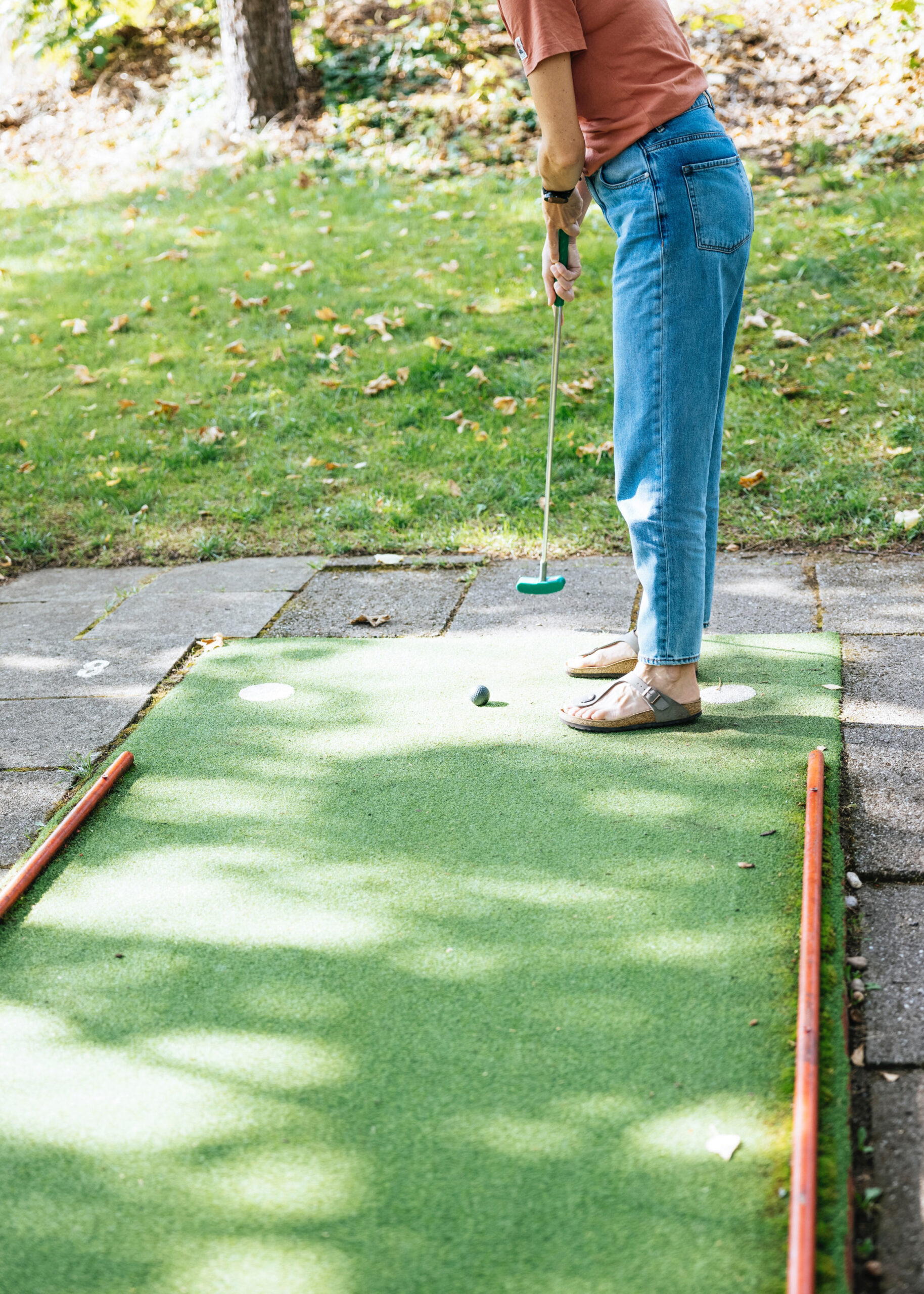 minigolf spielen